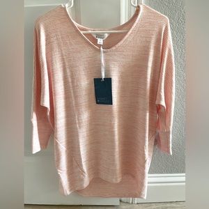 NWT Pink dolman knit top